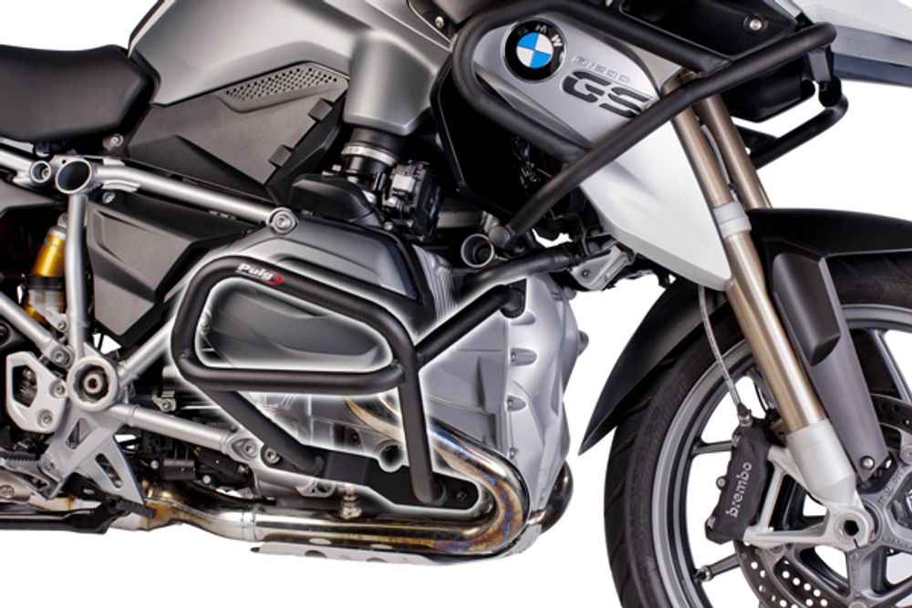 PUIG 7543N Sturzbügel passend fuer BMW R1200GS Schwarz