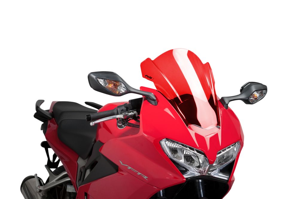 PUIG 7598R Z-Racing Scheibe passend fuer HONDA VFR800F Rot