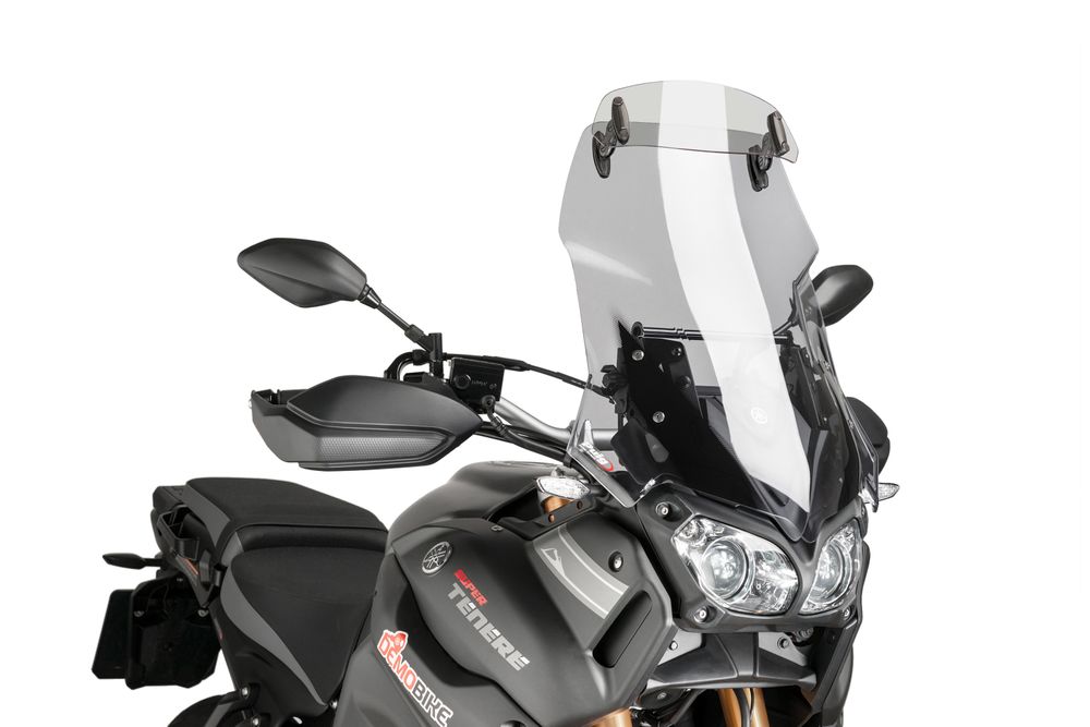 PUIG 7600H Tourenscheibe mit Spoilerscheibe passend fuer YAMAHA XT1200Z SUPER TENERE Getönt