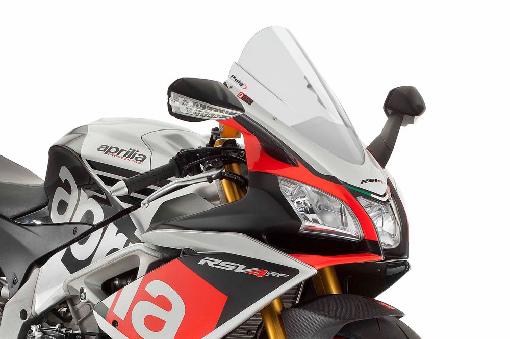 PUIG 7614W Z-Racing Scheibe passend fuer APRILIA RSV4 RR Transparent
