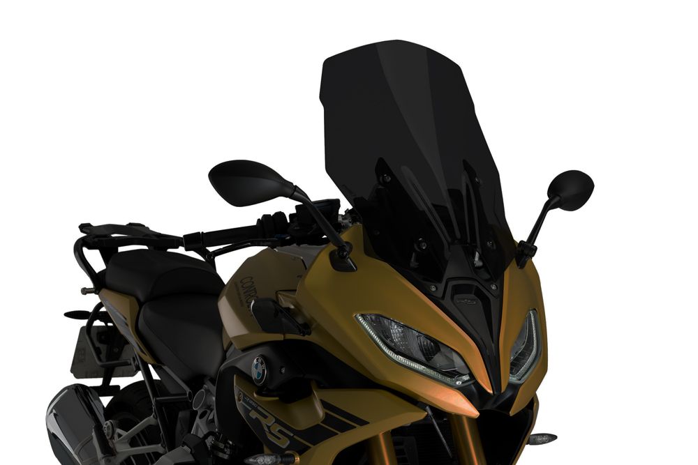 PUIG 7617N Tourenscheibe Plus passend fuer BMW R1200RS Schwarz