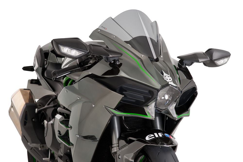 PUIG 7631H Z-Racing Scheibe passend fuer KAWASAKI NINJA H2 Getönt