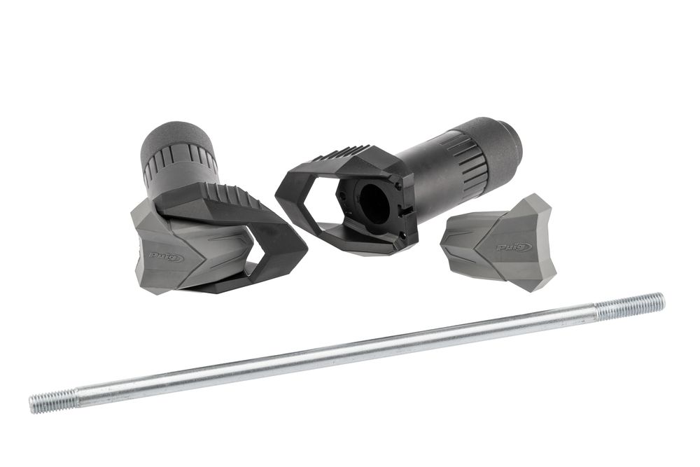 PUIG 7716N Sturzpads R19 passend fuer KAWASAKI Z125 Schwarz