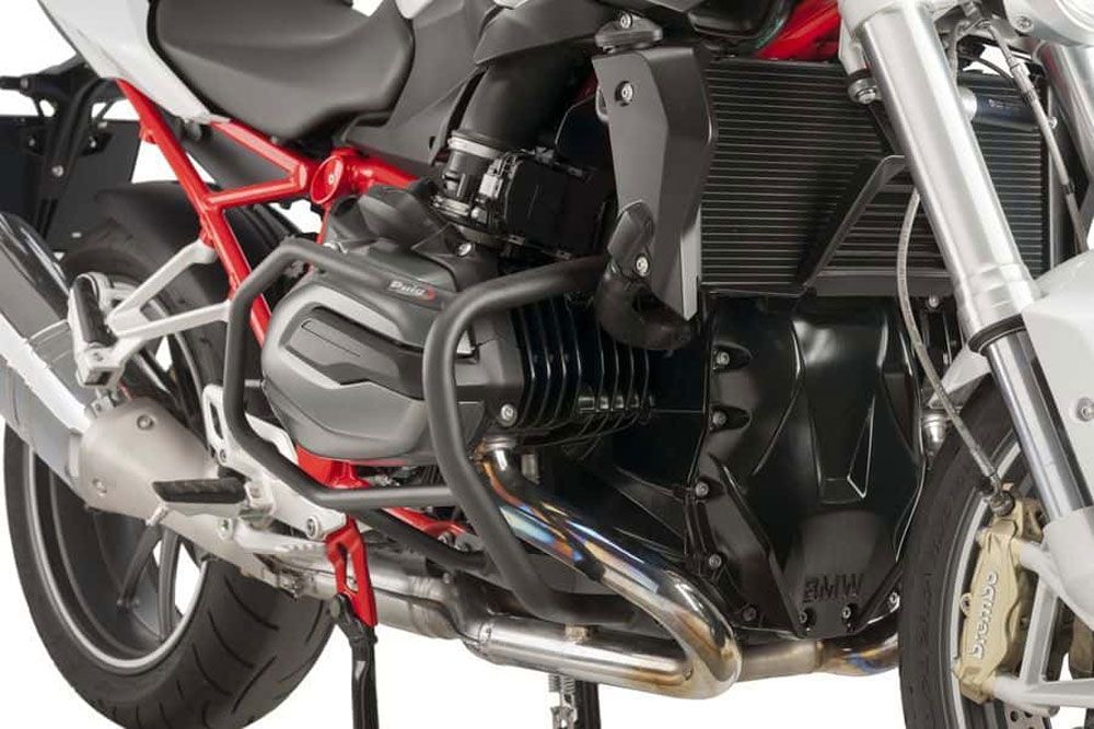 PUIG 7768N Sturzbügel passend fuer BMW R1200R Schwarz