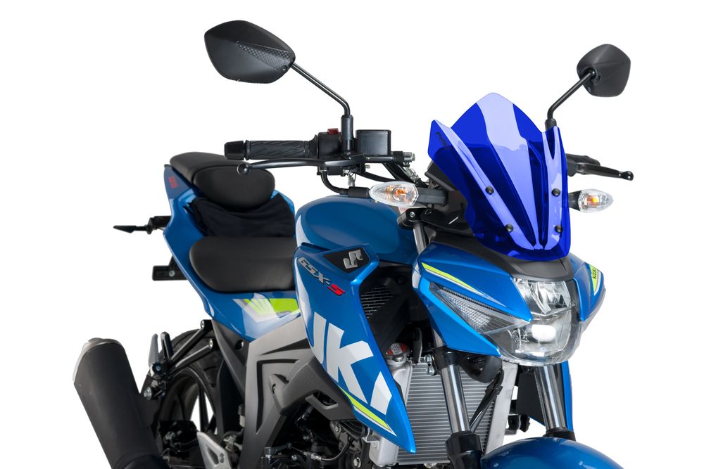 PUIG 9873A New Generation Sport passend fuer SUZUKI GSX-S125 Blau