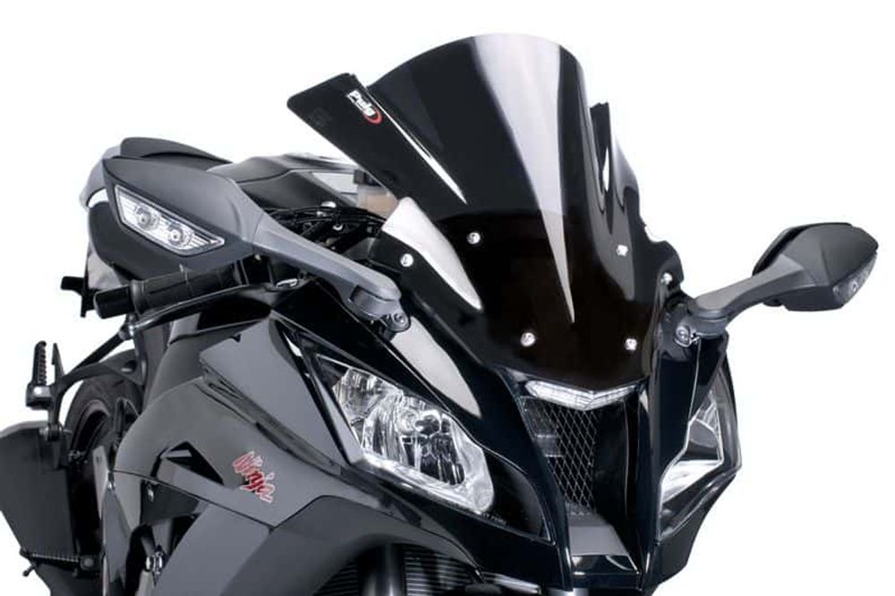 PUIG 5603N Z-Racing Scheibe passend fuer KAWASAKI ZX-10R Schwarz
