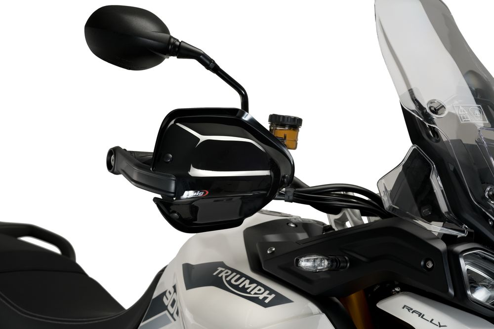 PUIG 20378N Handschutzverlängerung passend fuer TRIUMPH TIGER 900 Schwarz