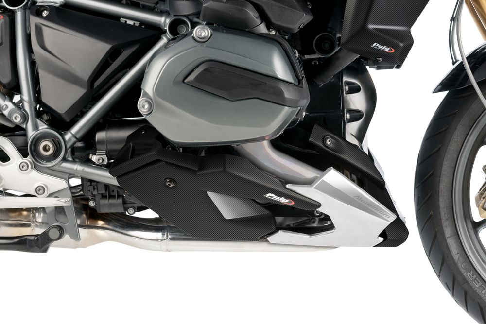PUIG 7690C Unterer Deckschutz passend fuer BMW R1200R Carbon look