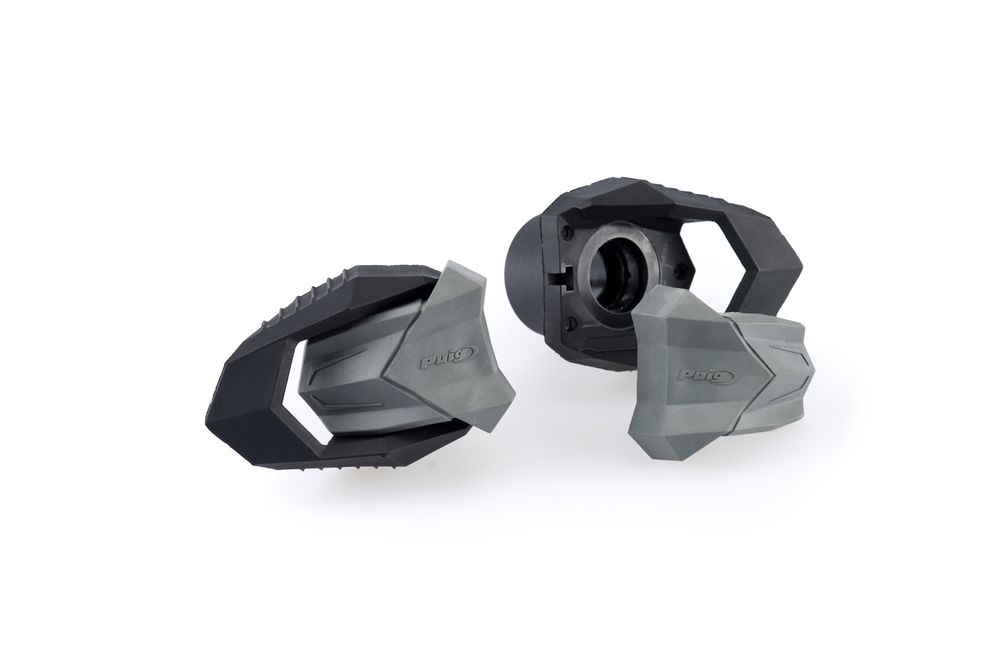 PUIG 3152N Ersatzteile - Nylon Pucks für Sturzpads R19 passend fuer UNIVERSAL Schwarz