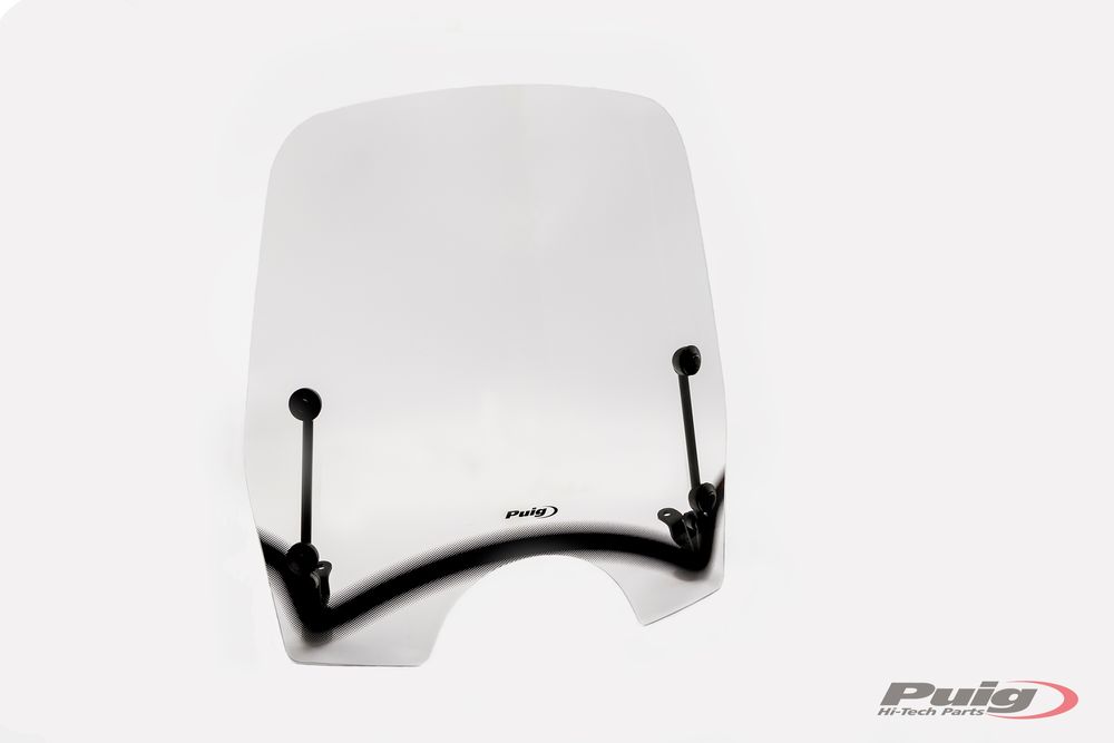 PUIG 6851W Rollerscheibe T.S. passend fuer KYMCO AGILITY 50 CITY 4T Transparent