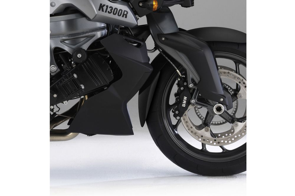 PUIG 9814N Verlängerung des vorderen Schutzblechs passend fuer BMW K1200 R Schwarz