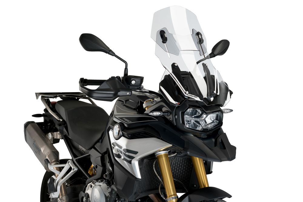 PUIG 3179W Verstellbare Scheibe passend fuer BMW F850GS Transparent