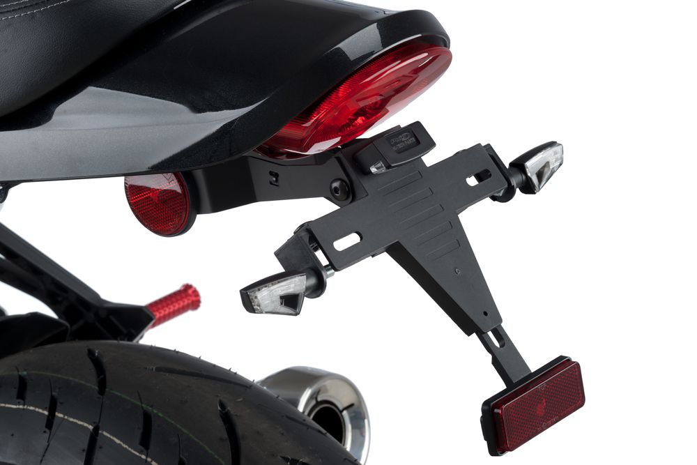 PUIG 9597N Kennzeichenhalters passend fuer KAWASAKI Z900RS Schwarz