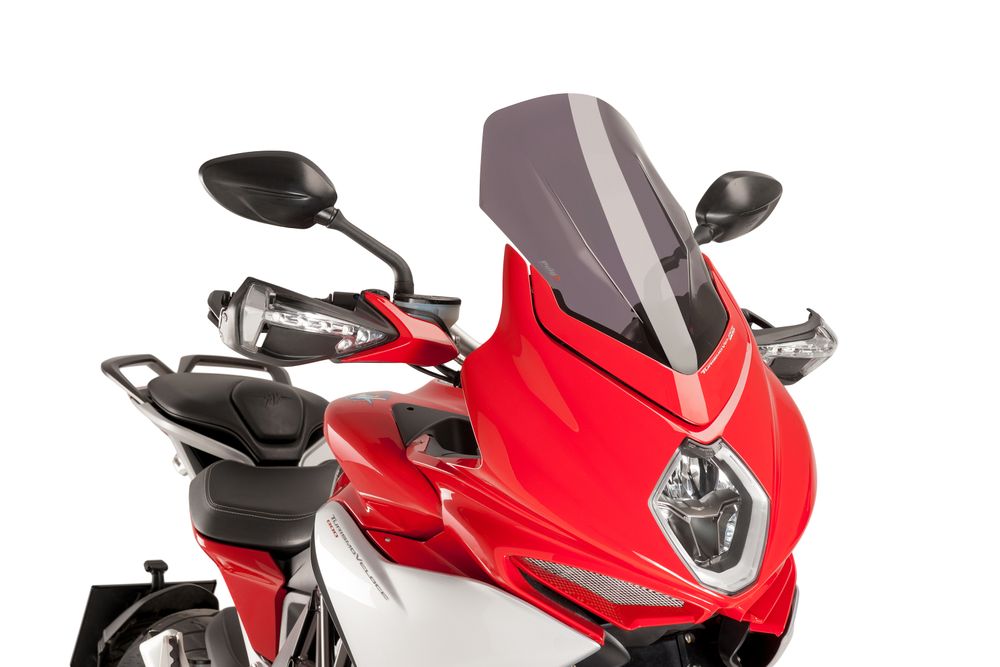 PUIG 7017F Tourenscheibe passend fuer MV AGUSTA TURISMO VELOCE 800 Stark getönt