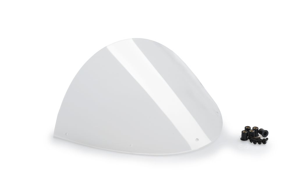 PUIG 9196W Ersatzteile - Scheibe Für Halbverkleidung Ø 195 mm.  passend fuer UNIVERSAL UNIVERSAL Transparent