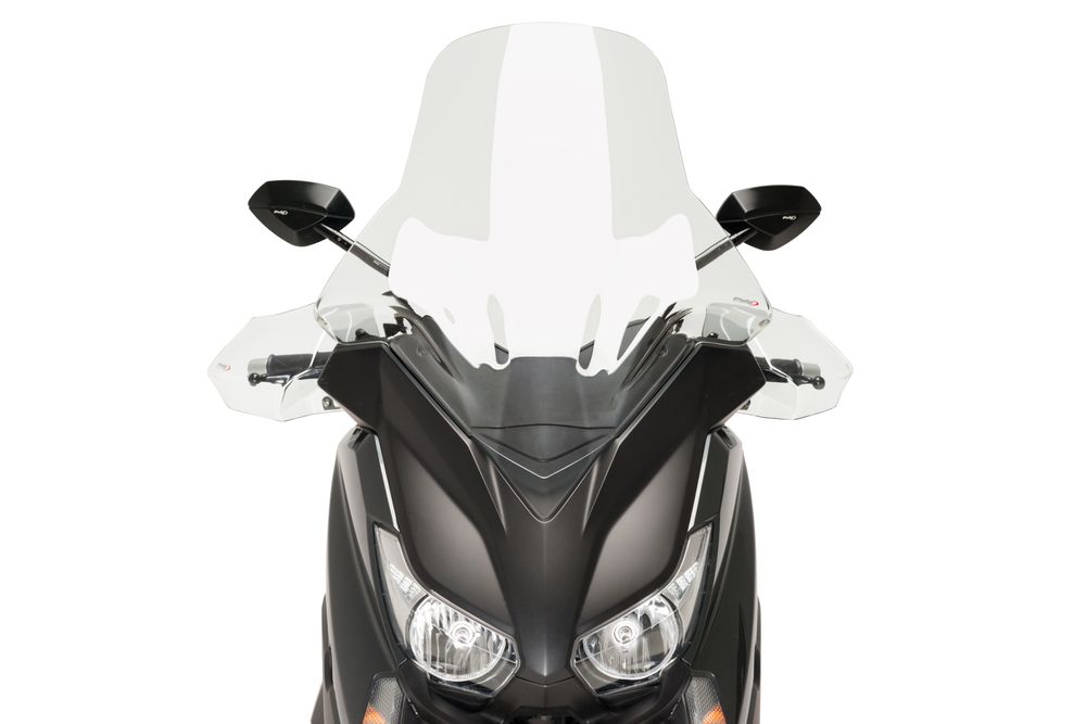 PUIG 8111W Maxiscooter Handschutzprotektoren passend fuer YAMAHA X-MAX 250 Transparent