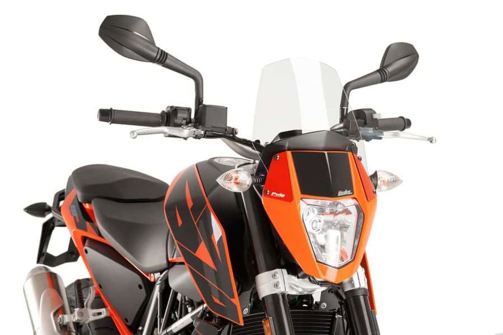 PUIG 6009W New Generation Sport passend fuer KTM 690 DUKE Transparent