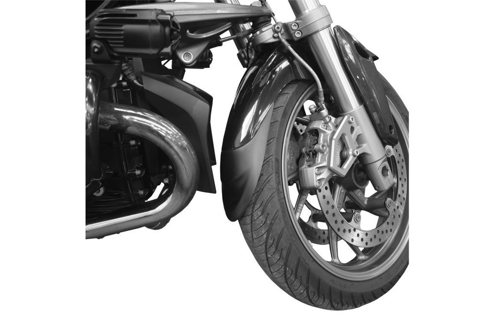 PUIG 9021N Verlängerung des vorderen Schutzblechs passend fuer BMW R1200R Schwarz