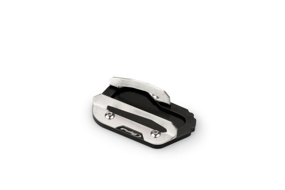 PUIG 20770N Fusstandverbreiterung mit Standardaufhängung passend fuer TRIUMPH TIGER 1200 DESERT EDITION Schwarz