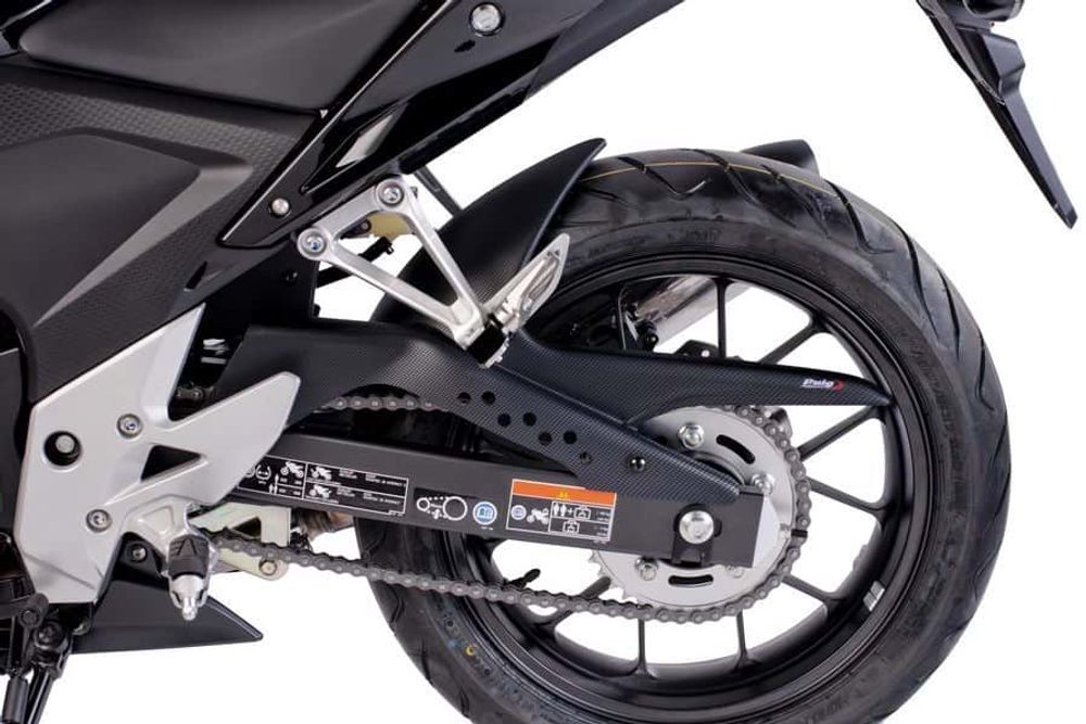 PUIG 6354C Hinterradabdeckungen passend fuer HONDA CBR500R Carbon look