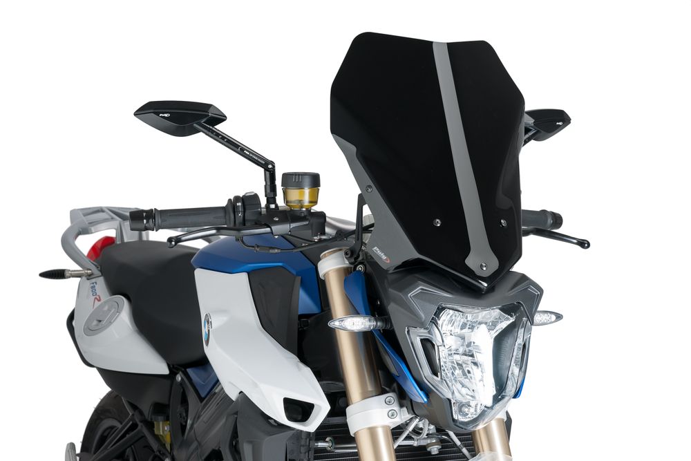 PUIG 8187N New Generation Touring passend fuer BMW F800R Schwarz