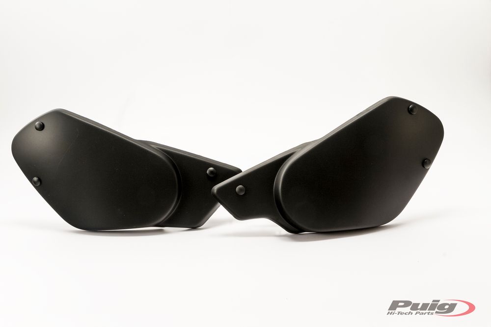 PUIG 8563J Retro Seitendeckel passend fuer YAMAHA XSR900 Mattschwarz