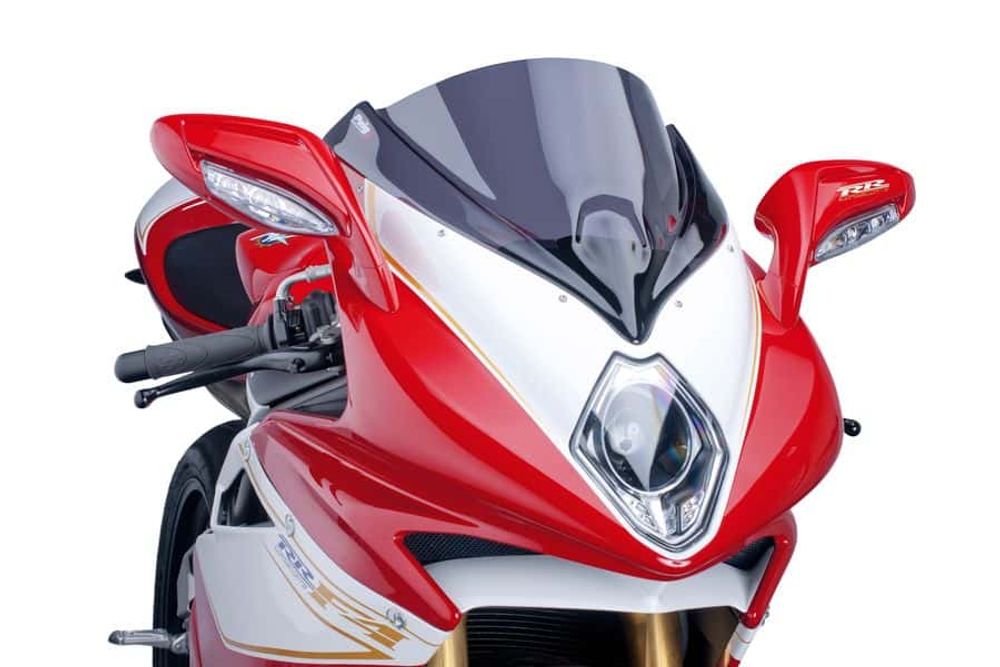 PUIG 5256F Z-Racing Scheibe passend fuer MV AGUSTA F4 1000 RR Stark getönt
