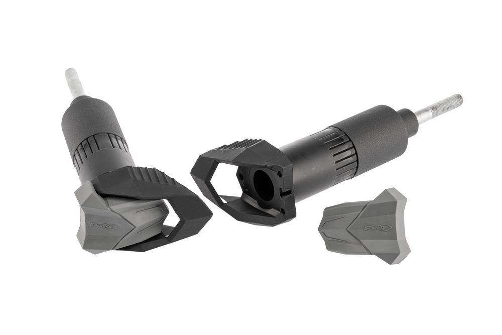 PUIG 8589N Sturzpads R19 passend fuer YAMAHA MT-03 Schwarz