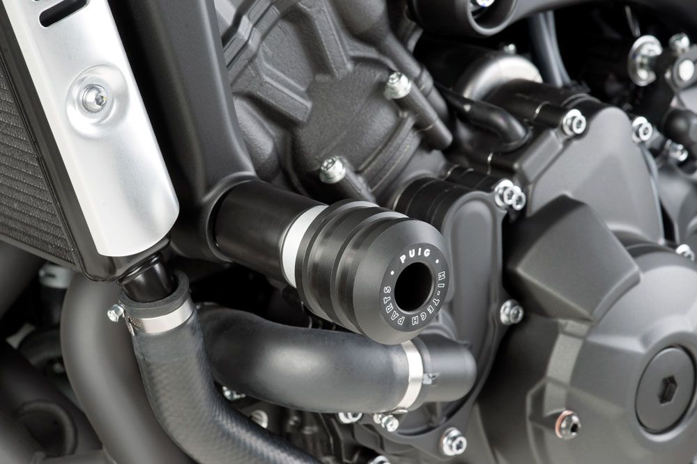 PUIG 8594N Sturzpads Vintage passend fuer YAMAHA XSR900 Schwarz