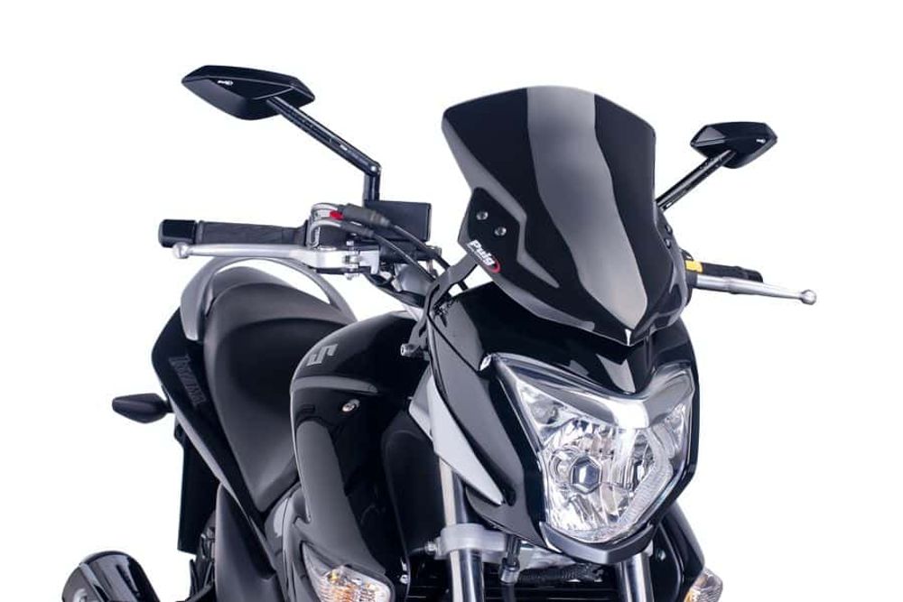 PUIG 6251N New Generation Sport passend fuer SUZUKI INAZUMA Schwarz