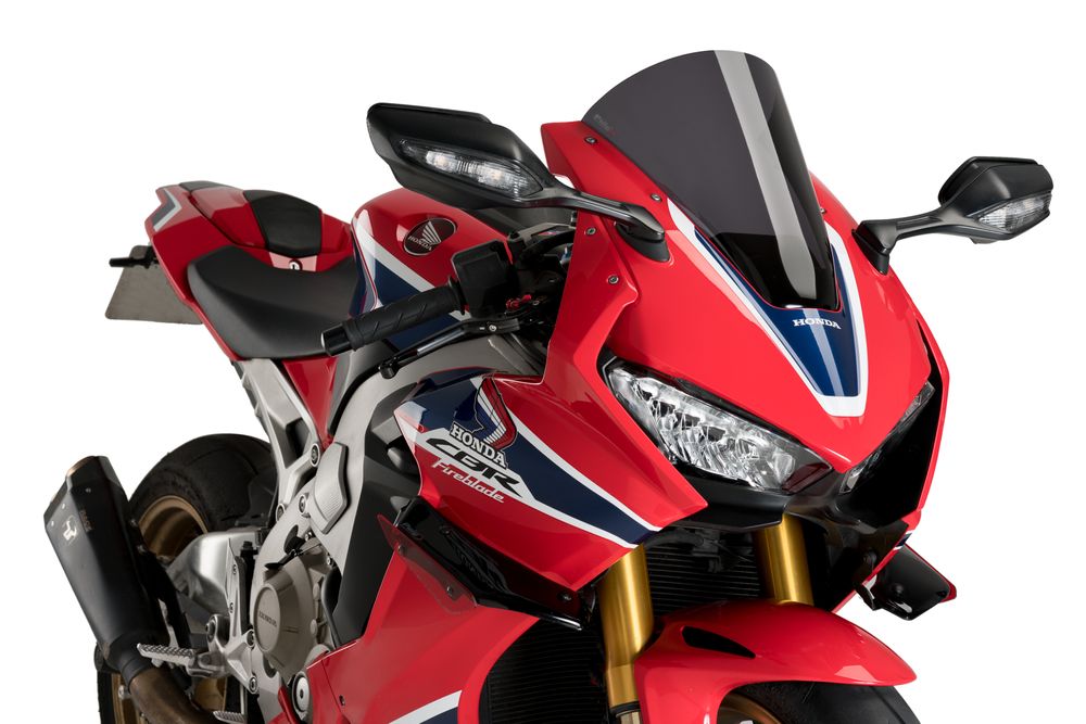 PUIG 3630F R-Racer Scheibe passend fuer HONDA CBR1000RR FIREBLADE SP Stark getönt