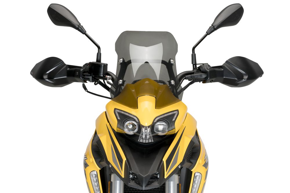 PUIG 21335J Handschutzprotektoren passend fuer BENELLI TRK 251 Mattschwarz