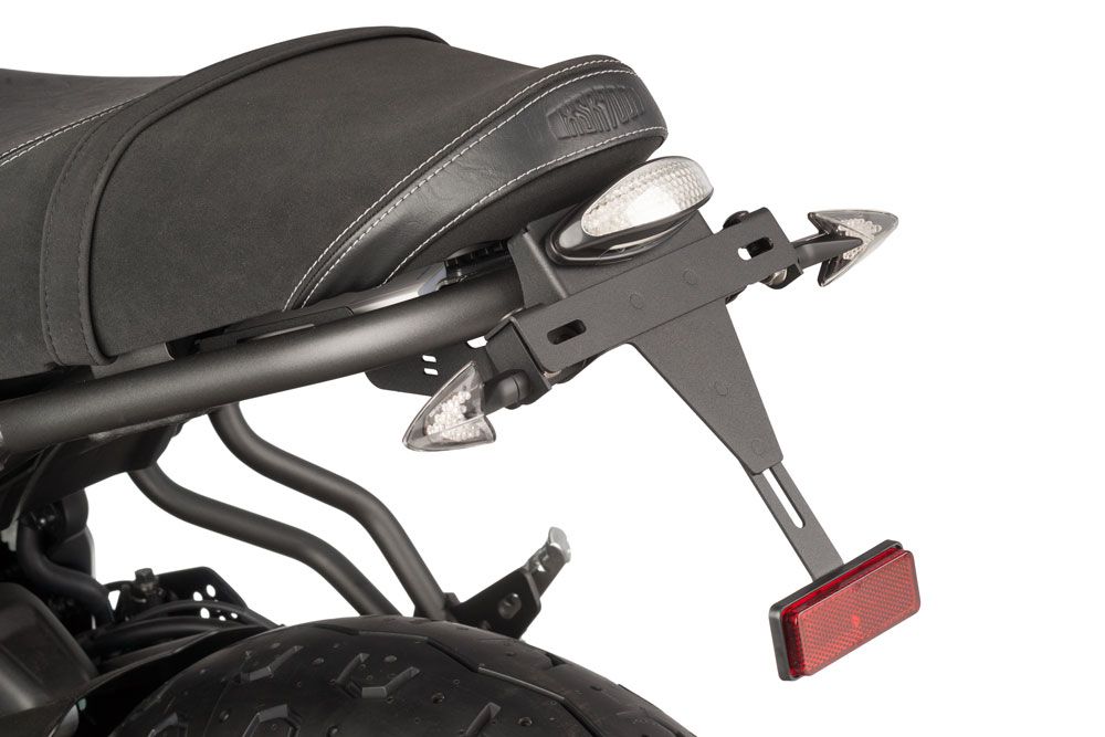 PUIG 8733N Kennzeichenhalters passend fuer YAMAHA XSR700 Schwarz