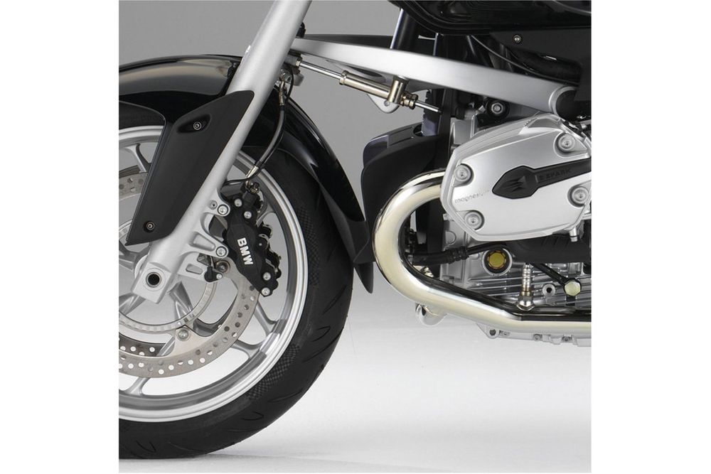 PUIG 5661N Verlängerung des vorderen Schutzblechs passend fuer BMW R1200R Schwarz