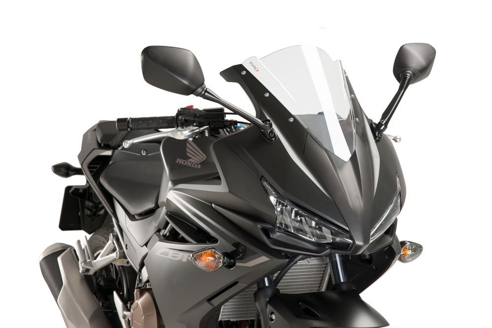 PUIG 8903W Z-Racing Scheibe passend fuer HONDA CBR500R Transparent