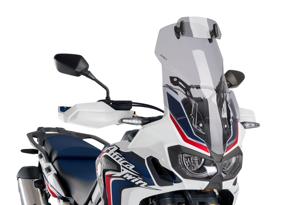 PUIG 8906H Tourenscheibe mit Spoilerscheibe passend fuer HONDA CRF1000L AFRICA TWIN Getönt