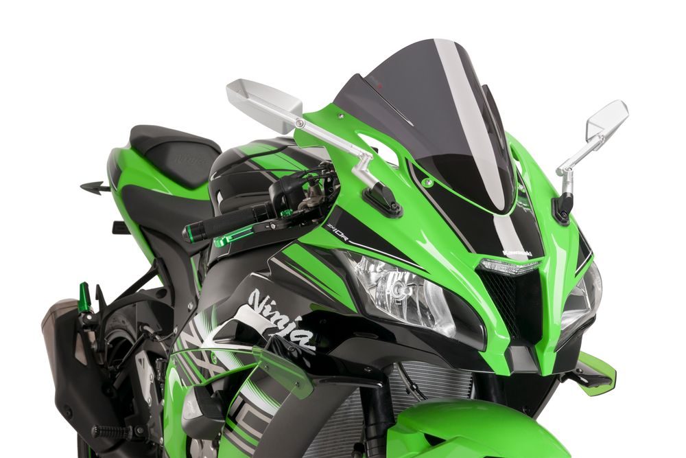 PUIG 8912F Z-Racing Scheibe passend fuer KAWASAKI ZX-10R Stark getönt