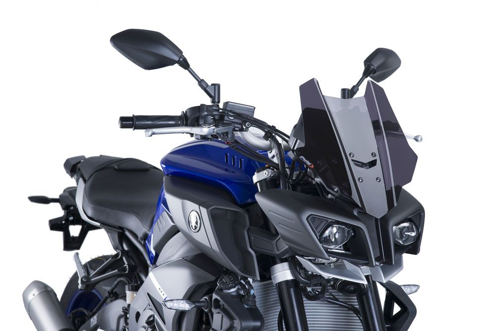 PUIG 8917F Tourenscheibe passend fuer YAMAHA MT-10 Stark getönt