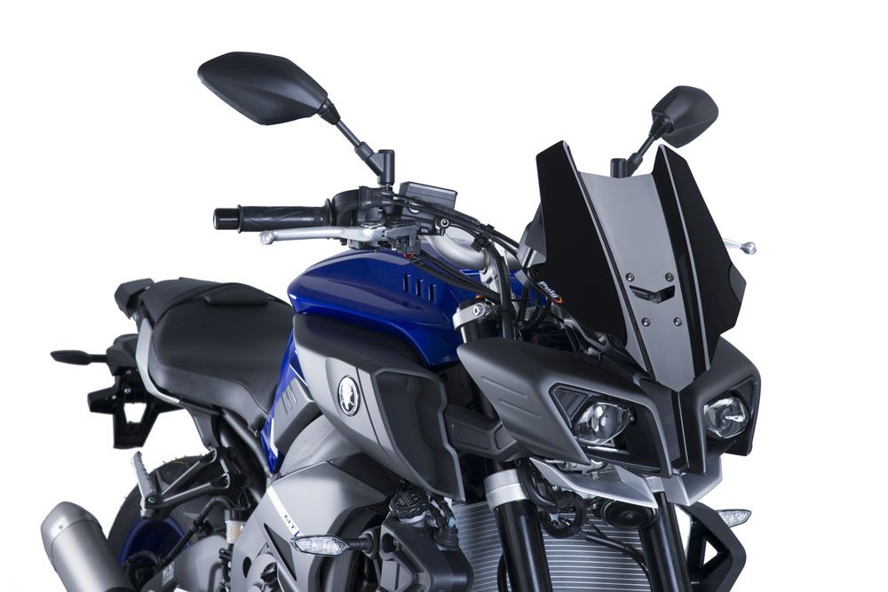 PUIG 8917N Tourenscheibe passend fuer YAMAHA MT-10 Schwarz
