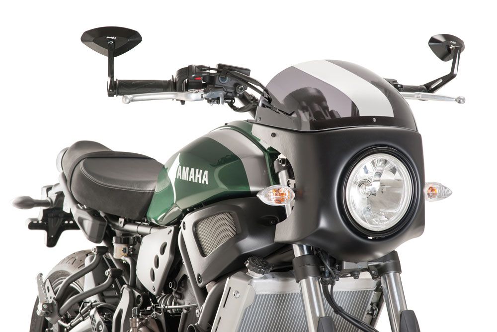 Puig 8933H Retro-Verkleidungscheibe Kompatibel/Ersatz für YAMAHA XSR700 Getönt