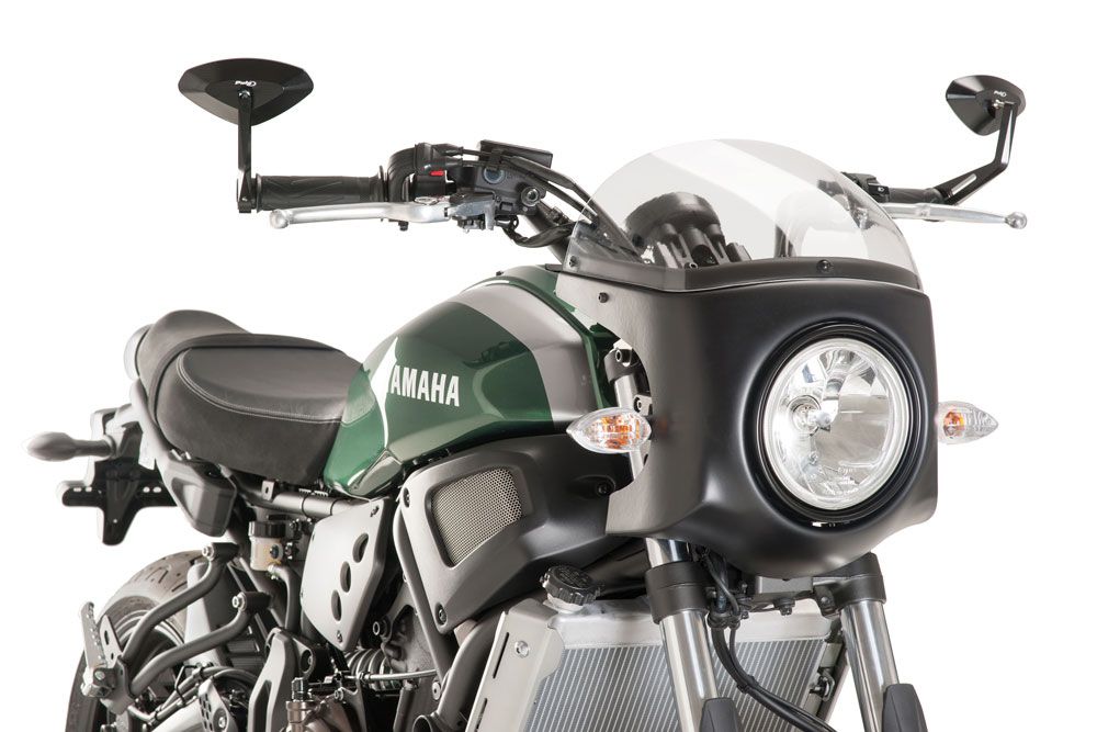 PUIG 8933W Retro-Verkleidungscheibe passend fuer YAMAHA XSR700 Transparent