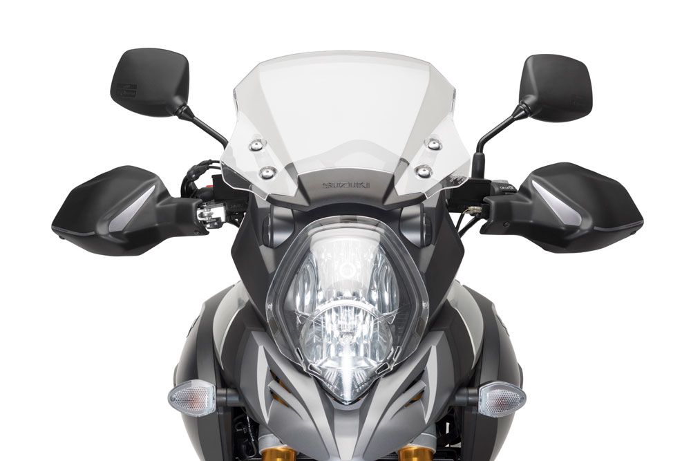 PUIG 8950J Handschutzprotektoren passend fuer SUZUKI DL1000 V-STROM Mattschwarz