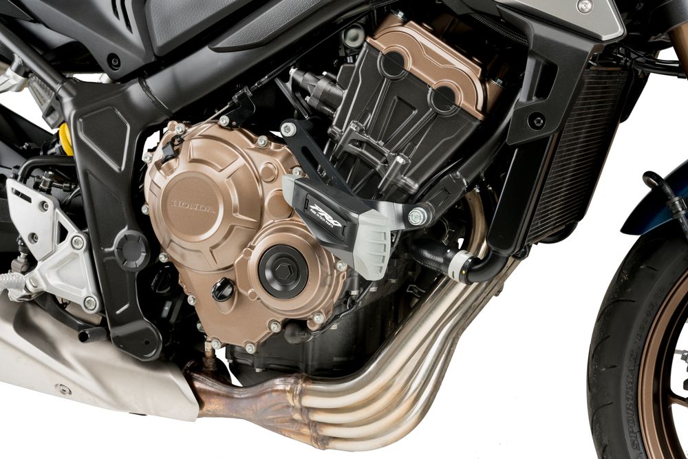 PUIG 21312N Sturzpads PRO 2.0 passend fuer HONDA CB650F Schwarz