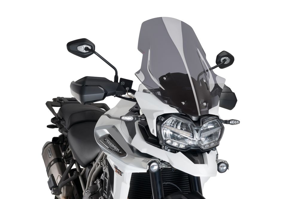 PUIG 9613F Tourenscheibe passend fuer TRIUMPH TIGER EXPLORER XR Stark getönt