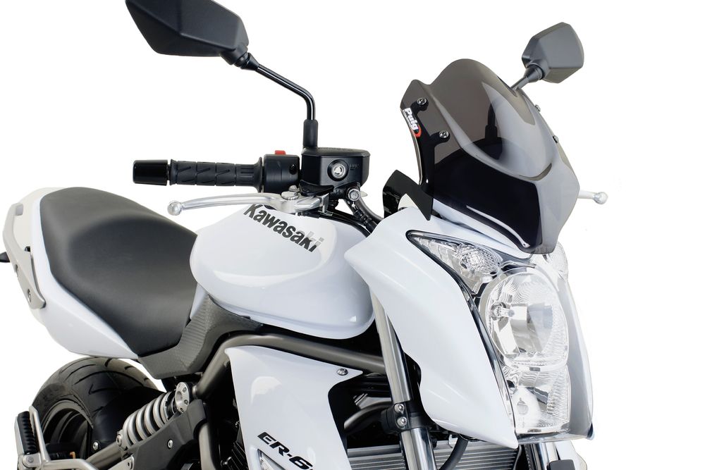 PUIG 4950F New Generation Sport passend fuer KAWASAKI ER-6N Stark getönt