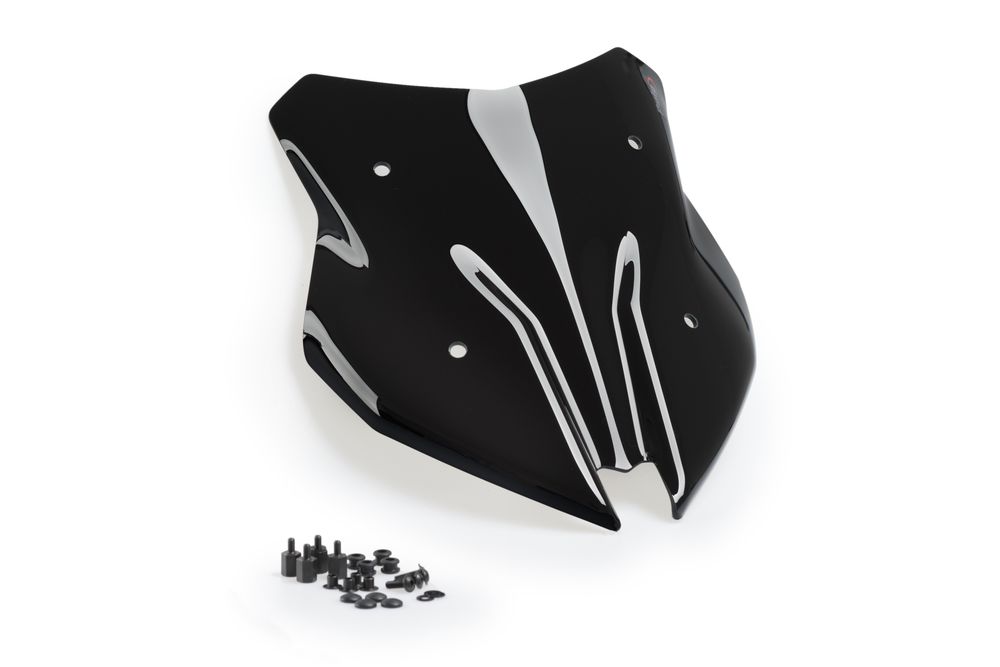 PUIG 20429N Sportscheibe passend fuer BMW F900XR Schwarz