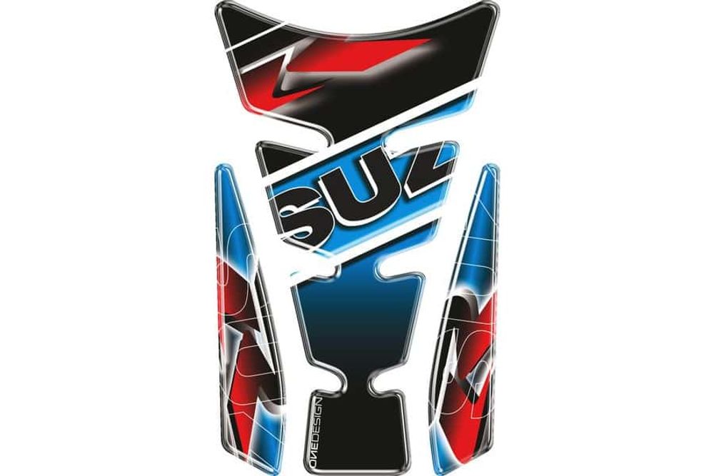 PUIG 4724A Wings Tankprotektor passend fuer SUZUKI GSX1200 Blau