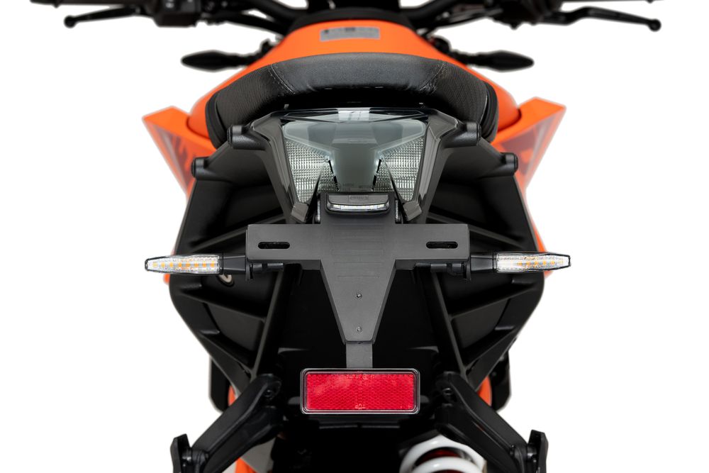 PUIG 21917N Kennzeichenhalters passend fuer KTM 390 DUKE Schwarz
