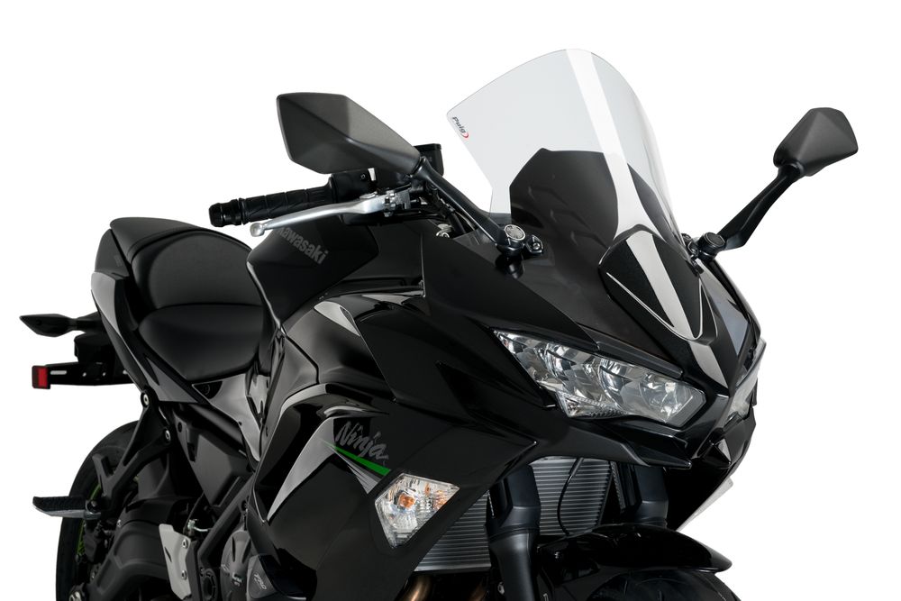 PUIG 3880W R-Racer Scheibe passend fuer KAWASAKI NINJA 650 Transparent