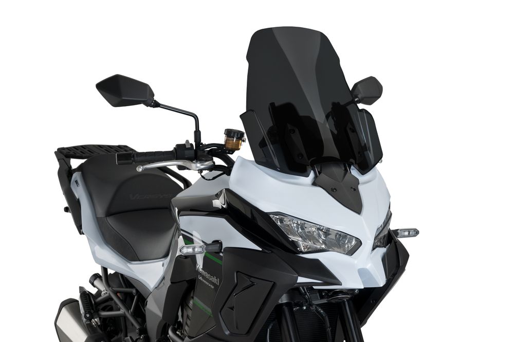 PUIG 9421F Tourenscheibe passend fuer KAWASAKI VERSYS 650 Stark getönt